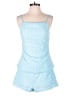 Line & Dot Checkered-gingham Blue Romper Size S - photo 1