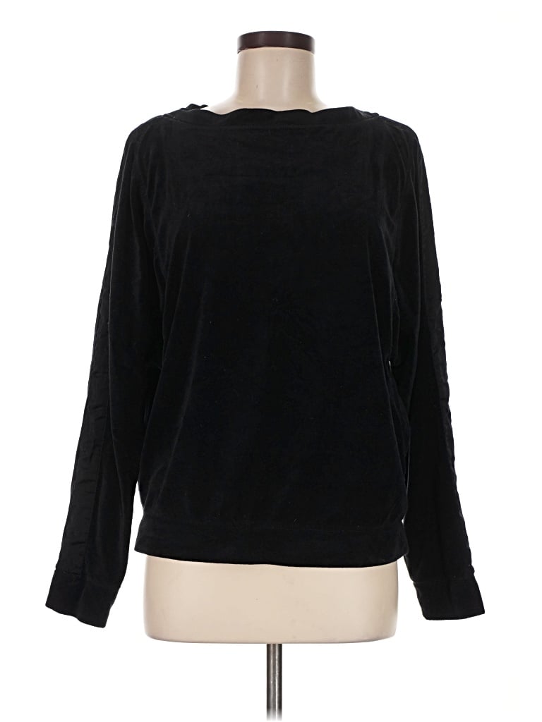 Pre-owned Max Studio Pullover Sweater In Black