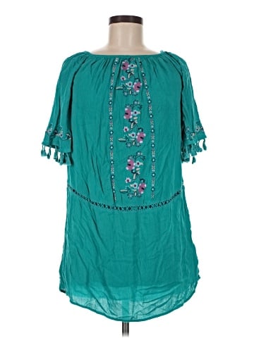 Xhilaration 3/4 Sleeve Blouse (view 1)