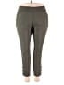 Cj Banks Solid Green Active Pants Size 18 - photo 1