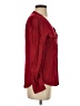 True Religion 100% Rayon Red Long Sleeve Blouse Size S - photo 4