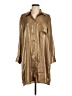 Zara Basic Metallic Gold Casual Dress Size M - photo 1