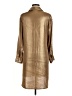 Zara Basic Metallic Gold Casual Dress Size M - photo 2