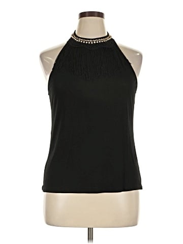 Mauve Sleeveless Blouse (view 1)
