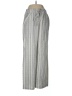 Sienna Sky Stripes Silver Casual Pants Size M - photo 1