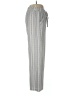 Sienna Sky Stripes Silver Casual Pants Size M - photo 4