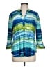 Cocomo Blue 3/4 Sleeve Blouse Size L (petite) - photo 1