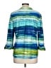 Cocomo Blue 3/4 Sleeve Blouse Size L (petite) - photo 2