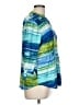 Cocomo Blue 3/4 Sleeve Blouse Size L (petite) - photo 4