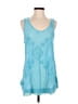 Johnny Was 100% Rayon Blue Sleeveless Blouse Size S - photo 1