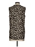 Vince Camuto Animal Print Brown Sleeveless Blouse Size S - photo 2