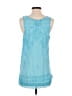 Johnny Was 100% Rayon Blue Sleeveless Blouse Size S - photo 2