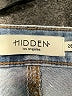 Hidden Jeans Hearts Blue Jeans Size 28 waist - photo 7