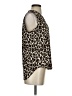 Vince Camuto Animal Print Brown Sleeveless Blouse Size S - photo 4