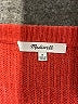 Madewell Red Thompson Pocket Pullover Sweater Size S - photo 7