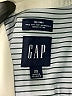 Gap Stripes Blue Long Sleeve Button-Down Shirt Size XS - photo 7