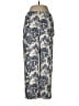 Talbots Print Blue Casual Pants Size 8 - photo 1