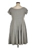 Torrid Solid Gray Casual Dress Size 1X Plus (1) - photo 2