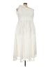 Arula 100% Polyester Ivory Cocktail Dress Size 3X (estimated) - photo 1