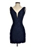 Nina Canacci 100% Polyester Blue Cocktail Dress Size 2 - photo 1