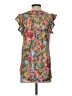 Dear Scarlett Floral Pink Short Sleeve Blouse Size S - photo 2