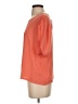 Elodie 100% Polyester Orange Short Sleeve Blouse Size M - photo 5