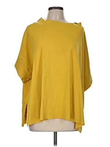 Planet By Lauren G 3/4 Sleeve T-Shirt (view 1)