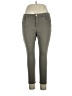 Democracy Solid Gray Casual Pants Size 14 - photo 1