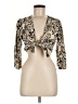 Zara Tan 3/4 Sleeve Blouse Size M - photo 1