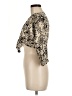 Zara Tan 3/4 Sleeve Blouse Size M - photo 5