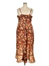 Cider Paisley Brown Cocktail Dress Size 3X - photo 2