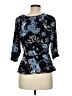 Assorted Brands Black 3/4 Sleeve Blouse Size M - photo 2