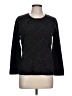 Michelle Nicole Argyle Black Sweatshirt Size L - photo 1