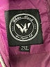 White Mark 100% Nylon Purple Coat Size XXL - photo 6