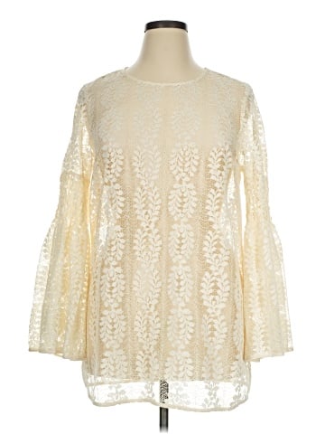 MICHAEL Michael Kors Long Sleeve Blouse (view 1)