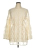 MICHAEL Michael Kors Ivory Long Sleeve Blouse Size XL - photo 1