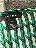 Halogen 100% Polyester Houndstooth Green Sleeveless T-Shirt Size XS - photo 7