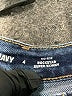 Old Navy Solid Blue Jeans Size 4 - photo 8