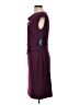 Chaps Solid Burgundy Cocktail Dress Size 12 - photo 5