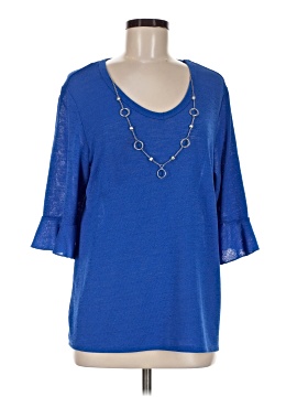 Alfred Dunner 3/4 Sleeve Top (view 1)