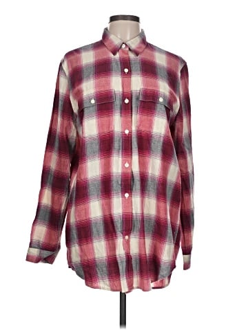 Gap Long Sleeve Button-Down Shirt (view 1)