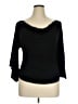 Romwe Black 3/4 Sleeve Top Size 1XL - photo 1