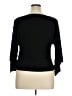 Romwe Black 3/4 Sleeve Top Size 1XL - photo 2