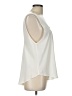 Lush 100% Polyester Ivory Sleeveless Blouse Size L - photo 4