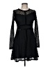Xhilaration 100% Polyester Black Cocktail Dress Size M - photo 1