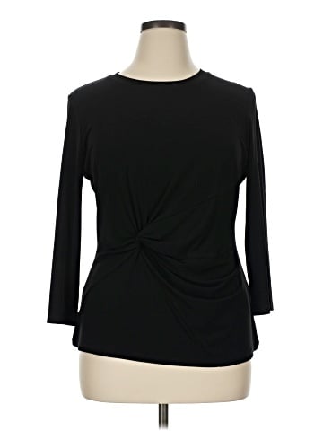 DKNY 3/4 Sleeve Top (view 1)