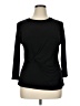 DKNY Black 3/4 Sleeve Top Size XL - photo 1