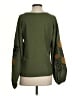 Assorted Brands Green Long Sleeve Blouse Size XS - photo 2