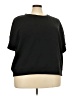 Double Take Black 3/4 Sleeve T-Shirt Size 3XL - photo 1