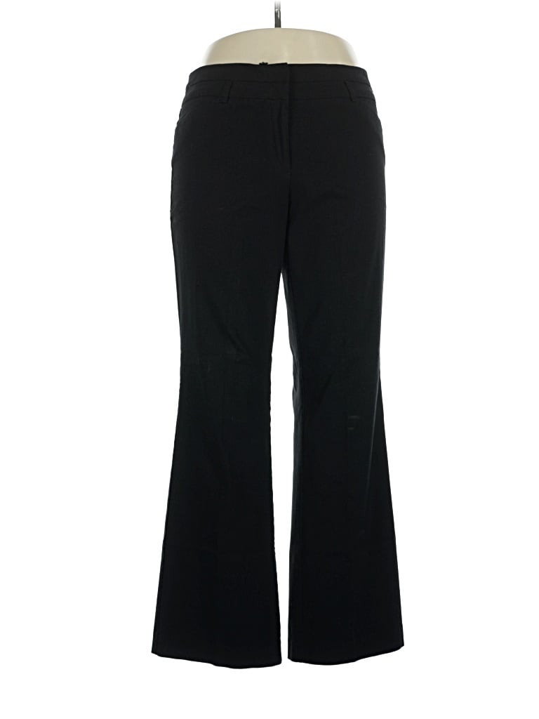 Pre-owned Lane Bryant Dress Pants In Black